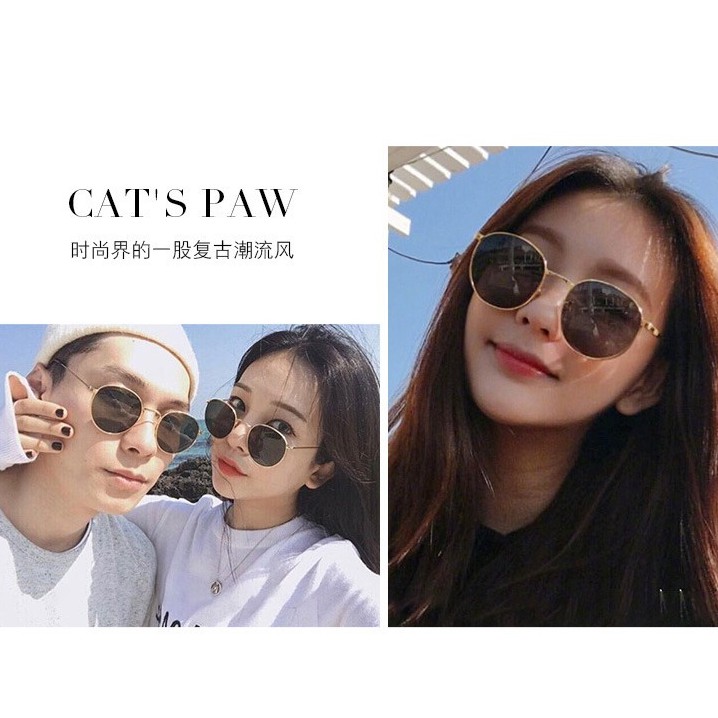 Kính thời trang phong cách ulzzang kính đi biển retro