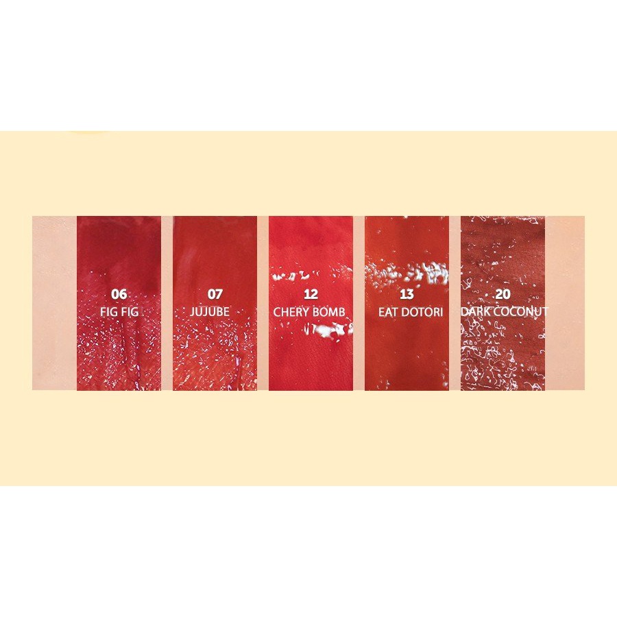 [Rom&amp;nd] Son Tint siêu lì Hàn Quốc Romand Line Line Friends Juicy Lasting Tint Mini 2g