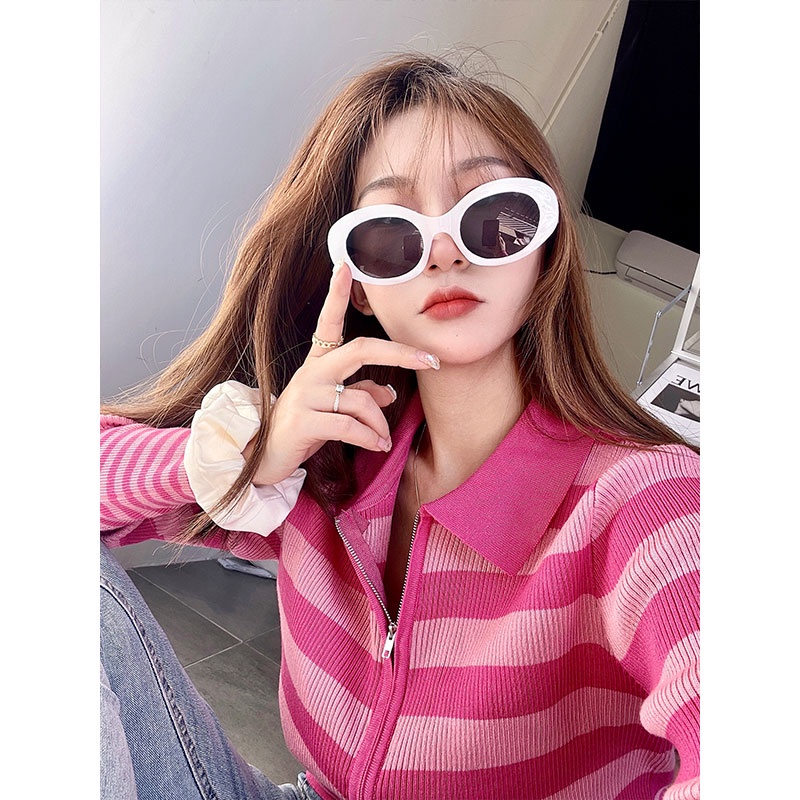 Áo Khoác Len cardigan Tay Dài Dáng Rộng Ngắn Phong Cách Hàn Quốc Thời Trang Mới Dành Cho Bạn Nữ