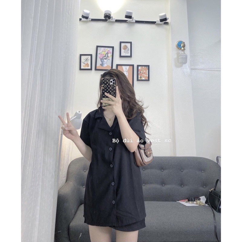 áo khoác Vest phong cách Hàn Quốc ullzang  Sơ mi cộc tay cá tính, Vest Blazer