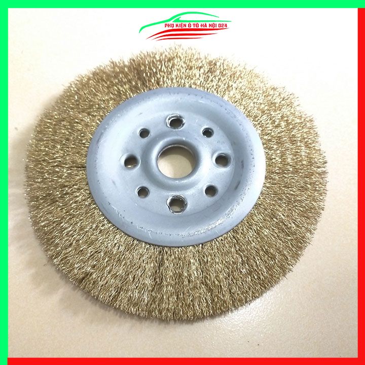 Chổi đánh gỉ sắt, lưỡi mài chà đánh gỉ đường kính từ 100 - 200mm cao cấp