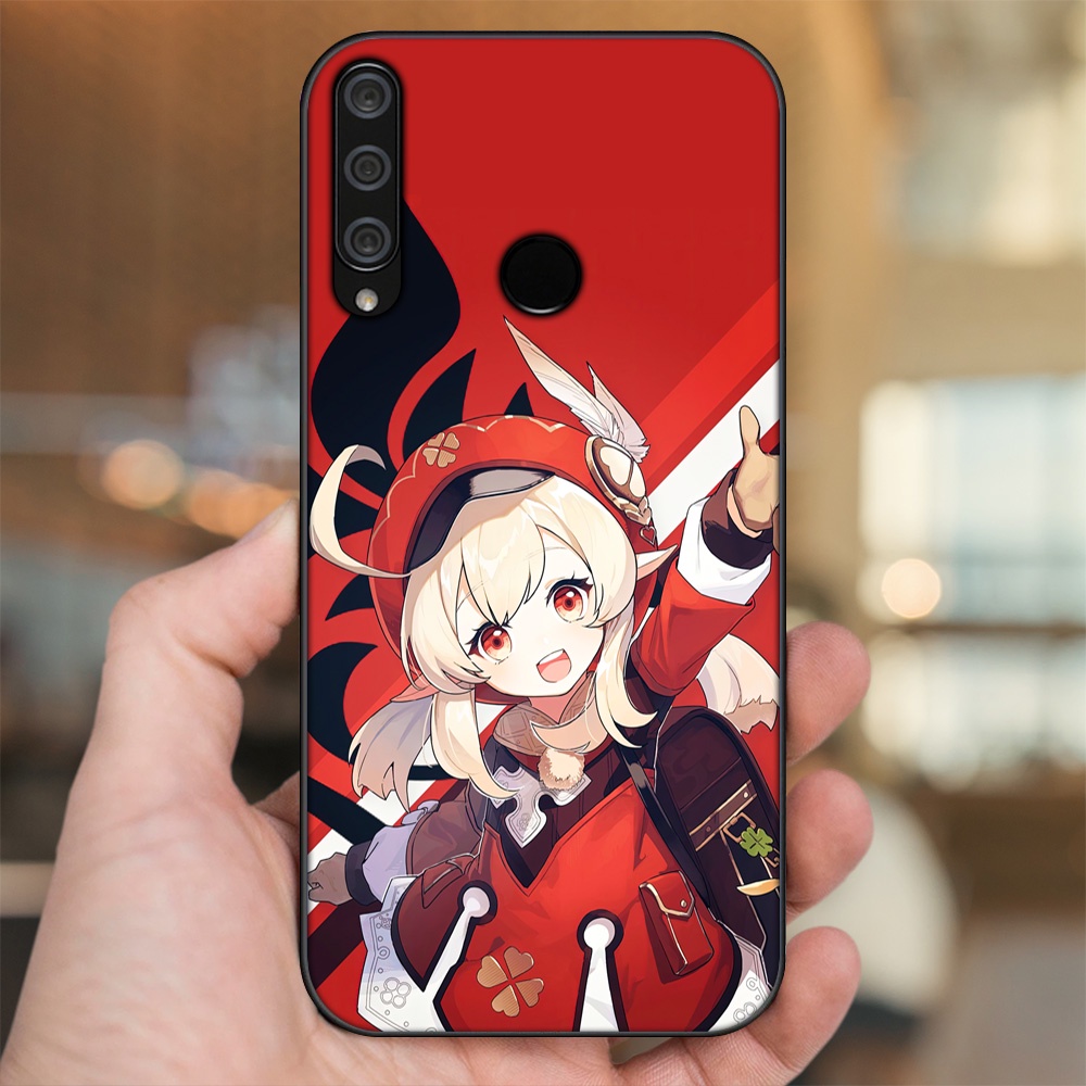 Ốp lưng Huawei Y6P viền đen in hình Klee Genshin Impact