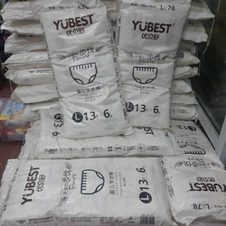 Bỉm Yubest angel dán/quần nội địa Trung S90/M84/L78/XL72/XXL66