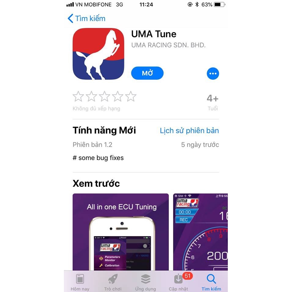 Combo Full Lửa Cho Exciter 150, Mx King, FZ 150 2016 - ECU UMA M5 , MOBIN, BUGI