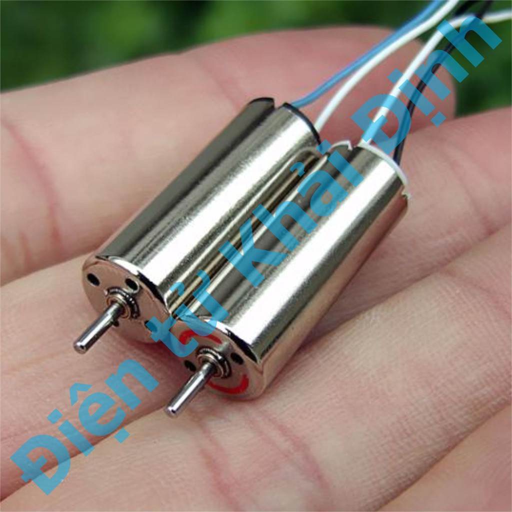 động cơ coreless 8523 3.7V 0.12A 35.500V/P trục 1.2mm 8.5x23mm kde5829