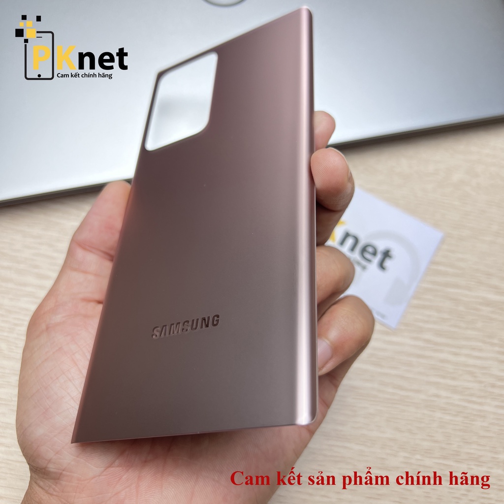 Nắp lưng Note 20 Ultra Chính Hãng Samsung. Đủ 3 màu sắc Vàng đồng, đen, trắng.