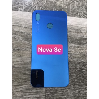 Nắp lưng bằng kính Huawei Nova 3E / P20 lite - (có kính camera)