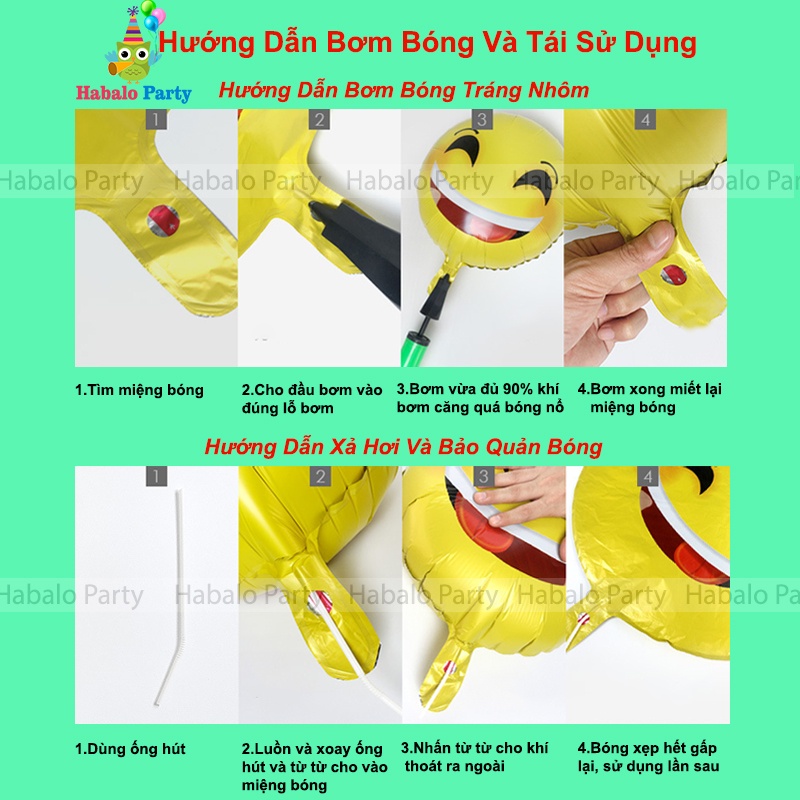 Bong Bóng Hình Thú Kèm Que Cầm