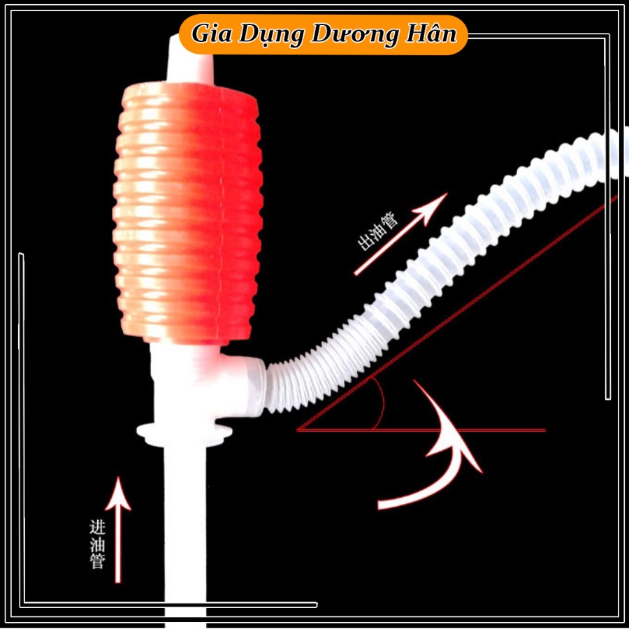 Dụng Cụ Bơm Hút Xăng Dầu Oto Xe Máy, Hút Rượu Bia Và Các Loại Chất Lỏng