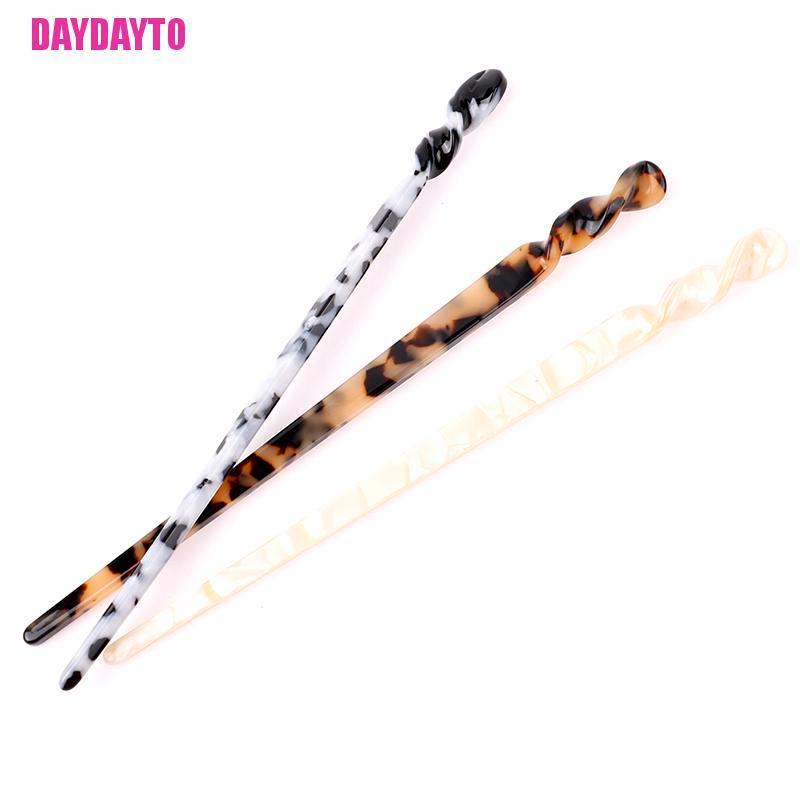 Trâm Cài Tóc Đính Đá Resin Thời Trang Cho Nữ