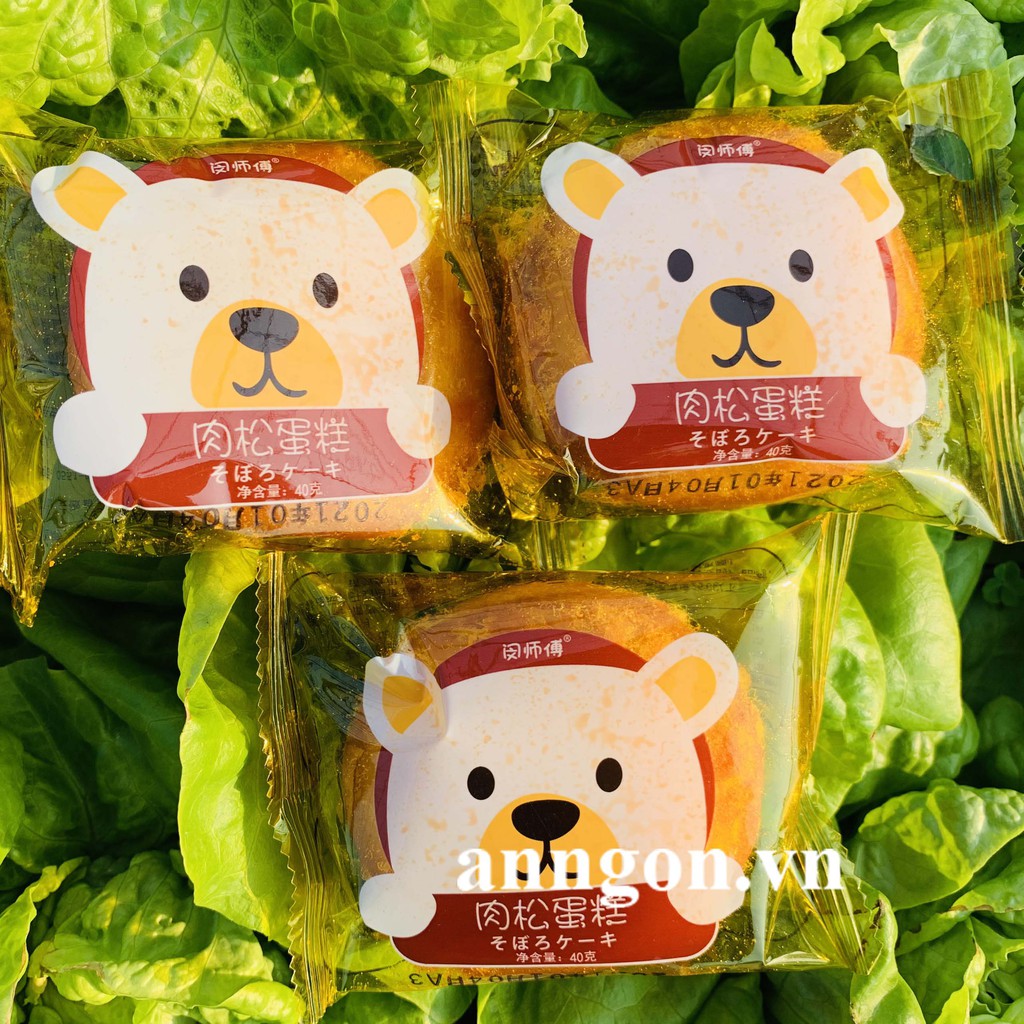 Bánh ruốc gấu Đài Loan.