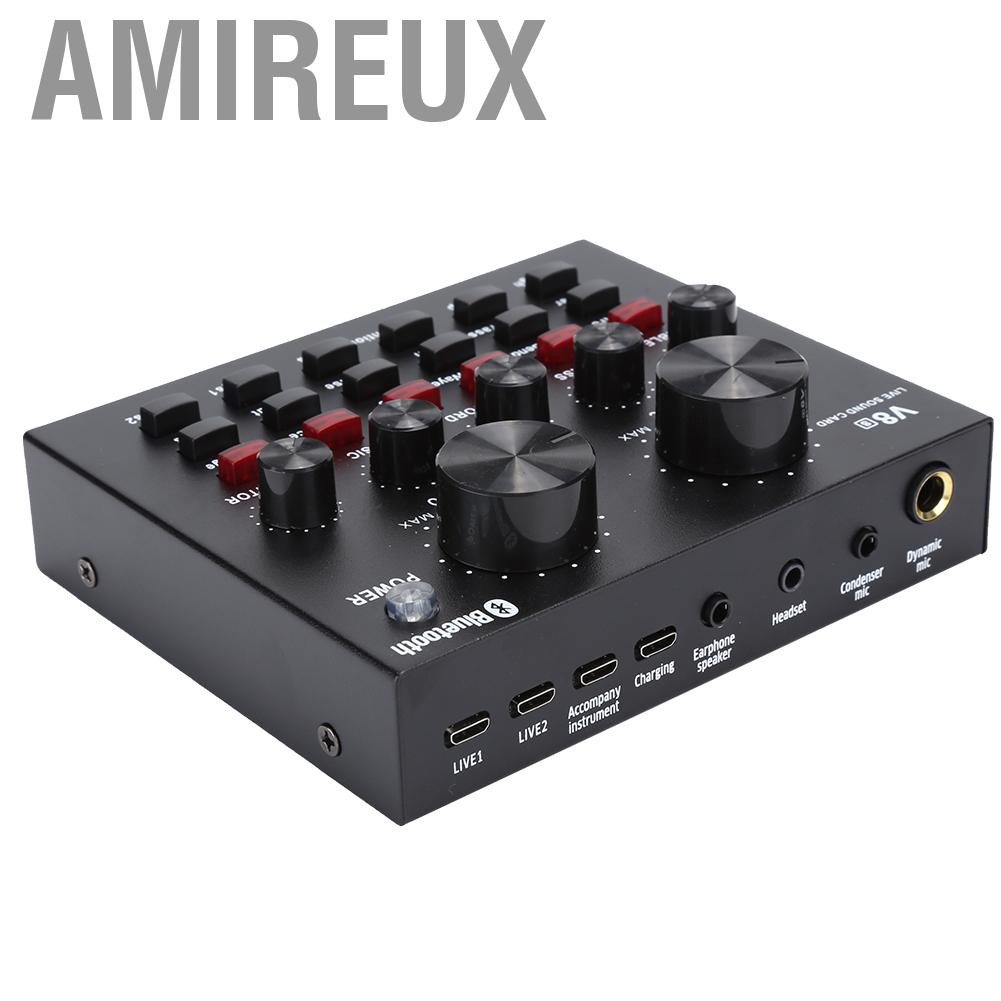 Bộ Thiết Bị Điều Khiển Âm Thanh Dj Amirex V8