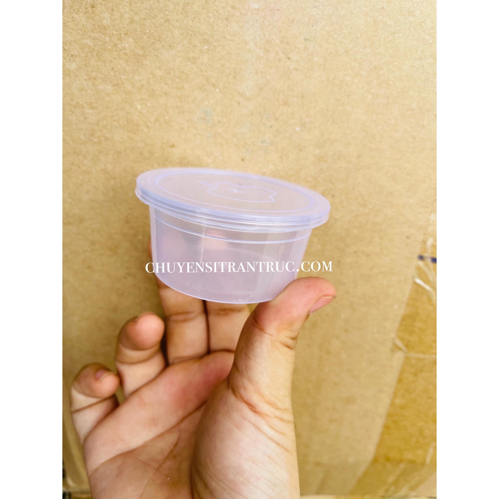 Combo 50 hủ nhựa bánh flan 50ml hoặc 30ml/  Hũ làm bánh flan ( Hũ caramen)