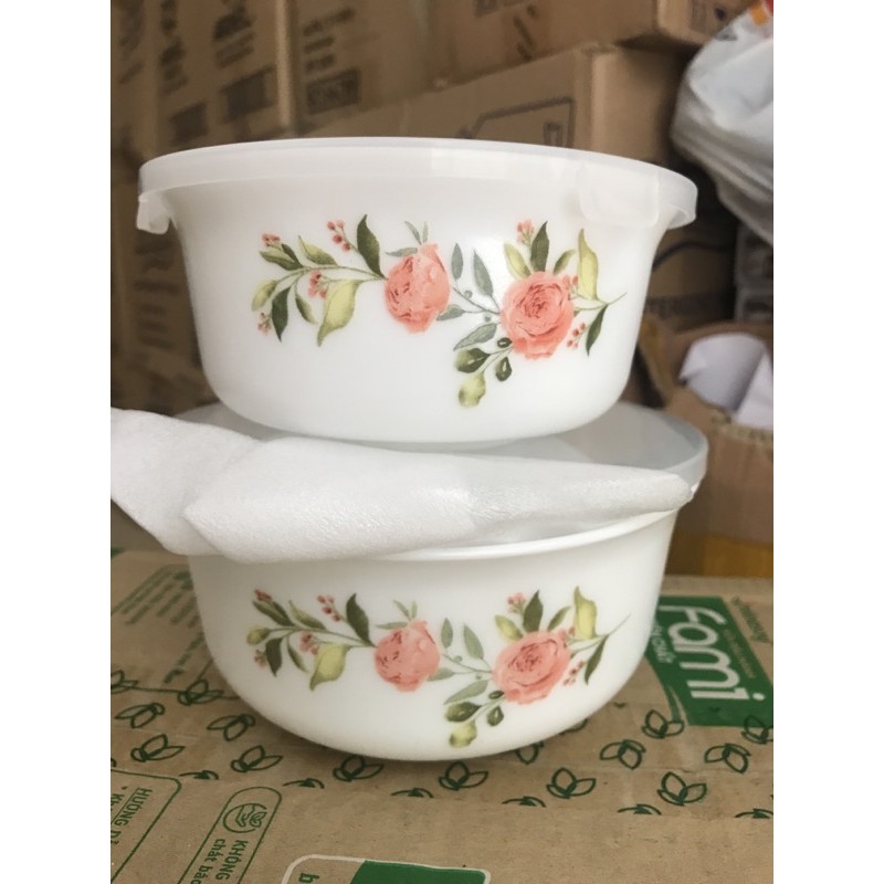 BỘ 2 chén ăn cơm/ bộ thố 3set có nắp đậy