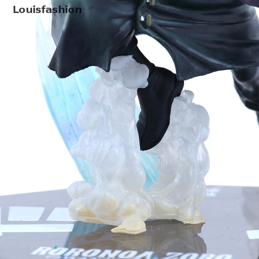 [Louisfashion] Anime One Piece 17cm Ronoa Zoro Ghost Battle PVC Action Figure Model Toys  New Stock