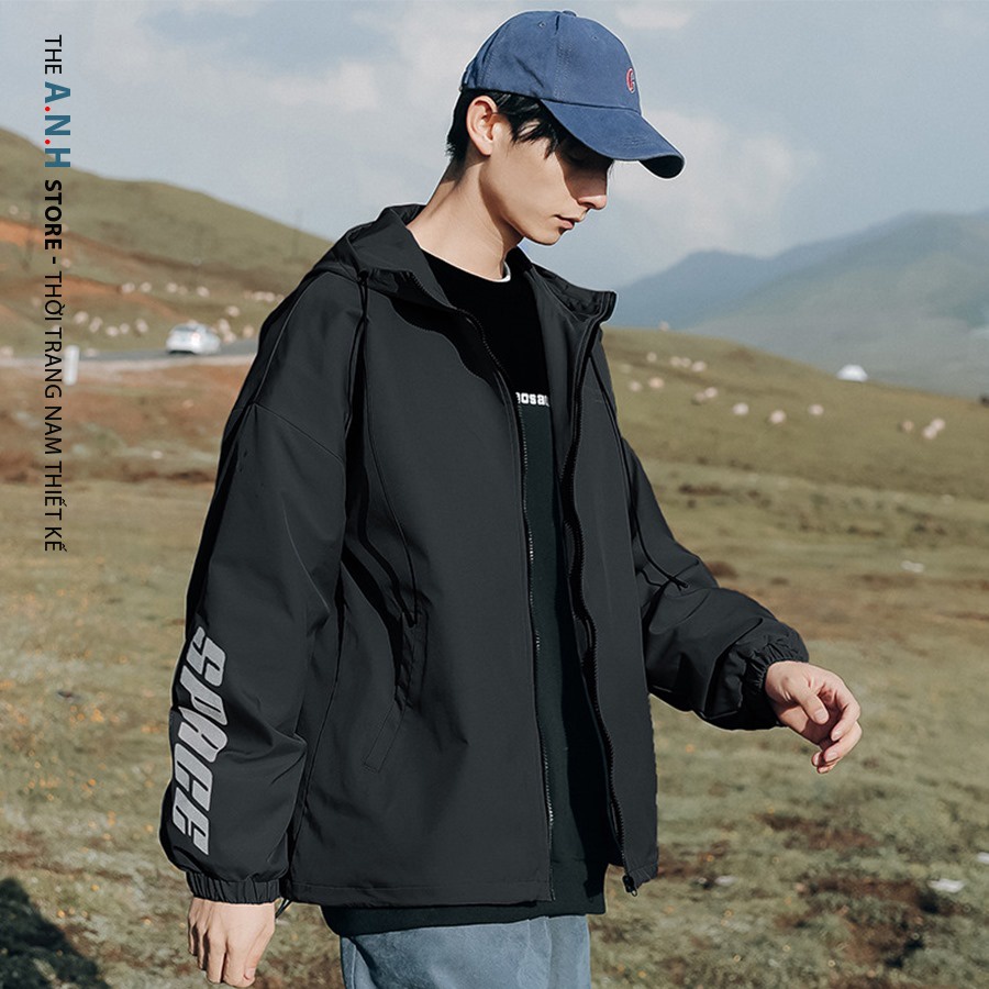 Áo khoác cặp Nam nữ  ANHSTORE , chất dù dạ quang cao cấp