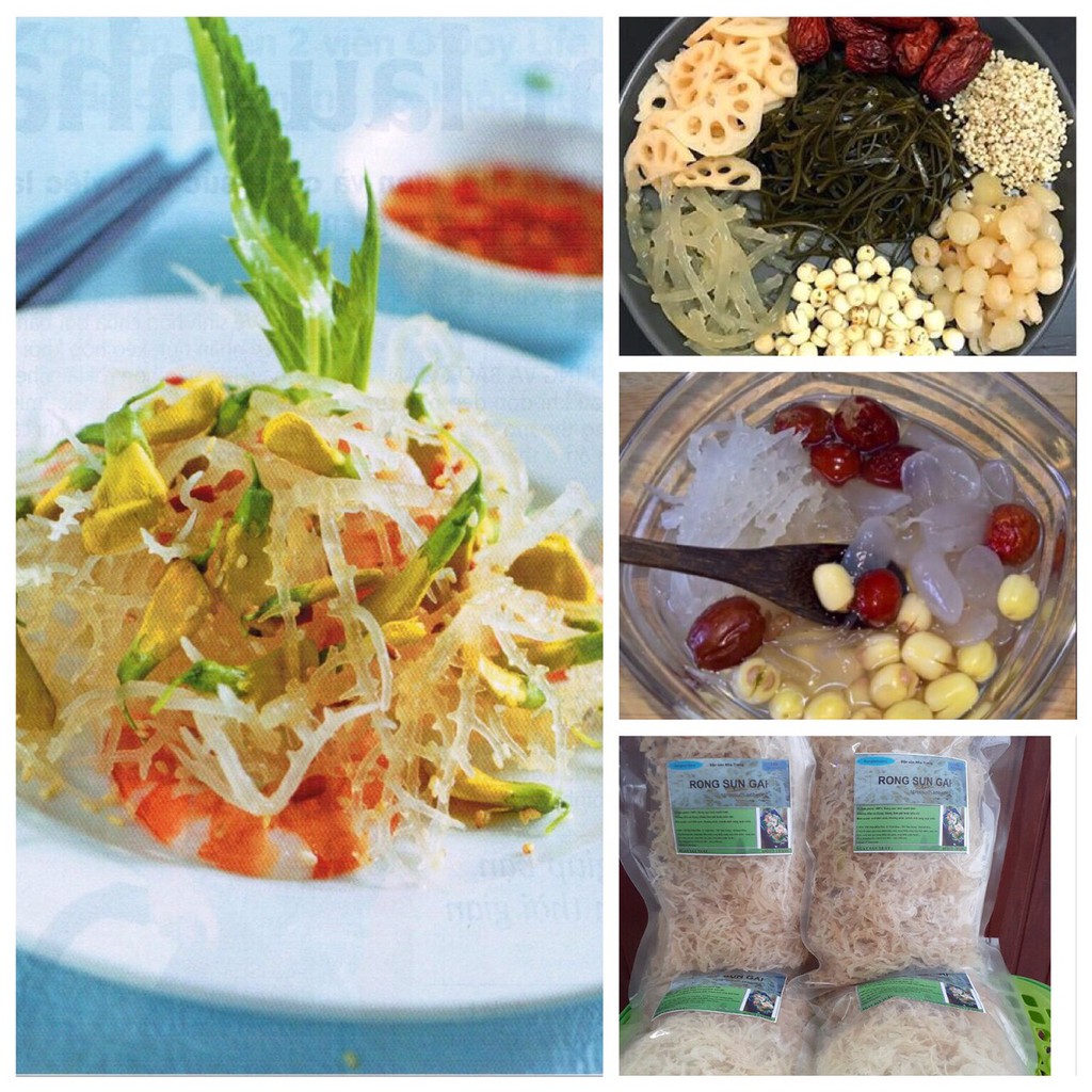 500gr Rong sụn gai tươi/rong sụn muối dùng làm gỏi/rong sụn tươi | BigBuy360 - bigbuy360.vn