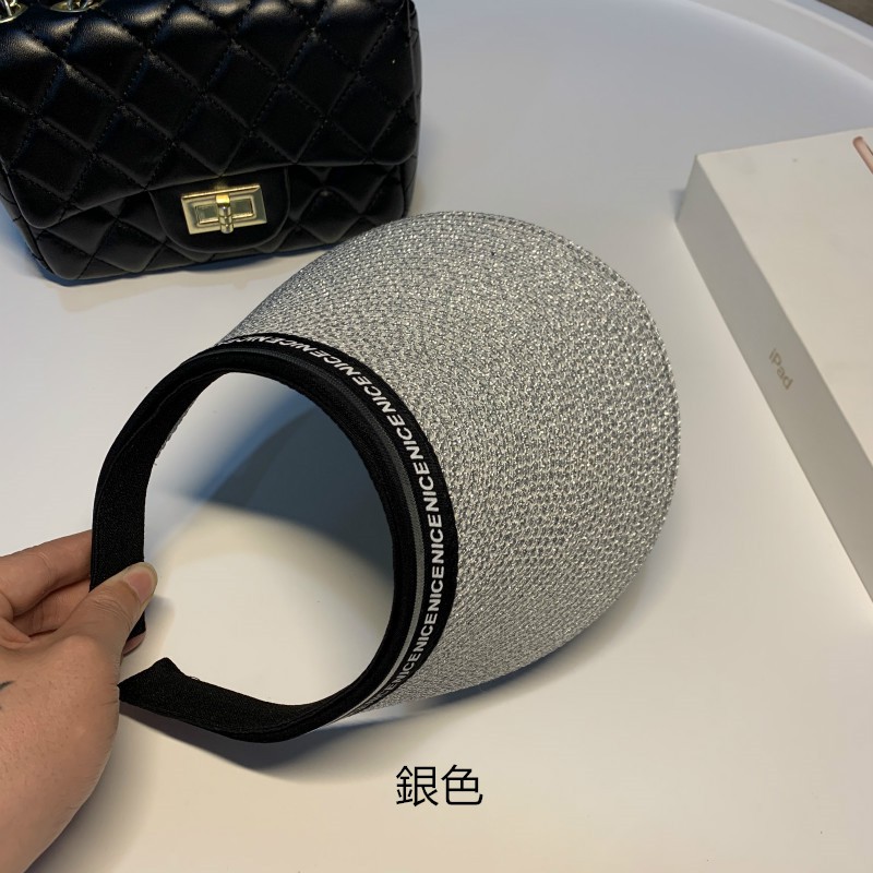 Mũ Cói Hở Chóp Chống Tia Cực Tím Thời Trang Đi Biển Mùa Hè Cho Nữ