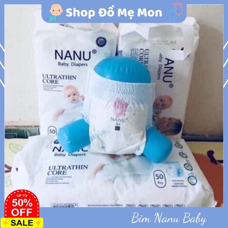 Bỉm Quần NANU Xuất Nhật combo M100/L100/XL100/XXL100