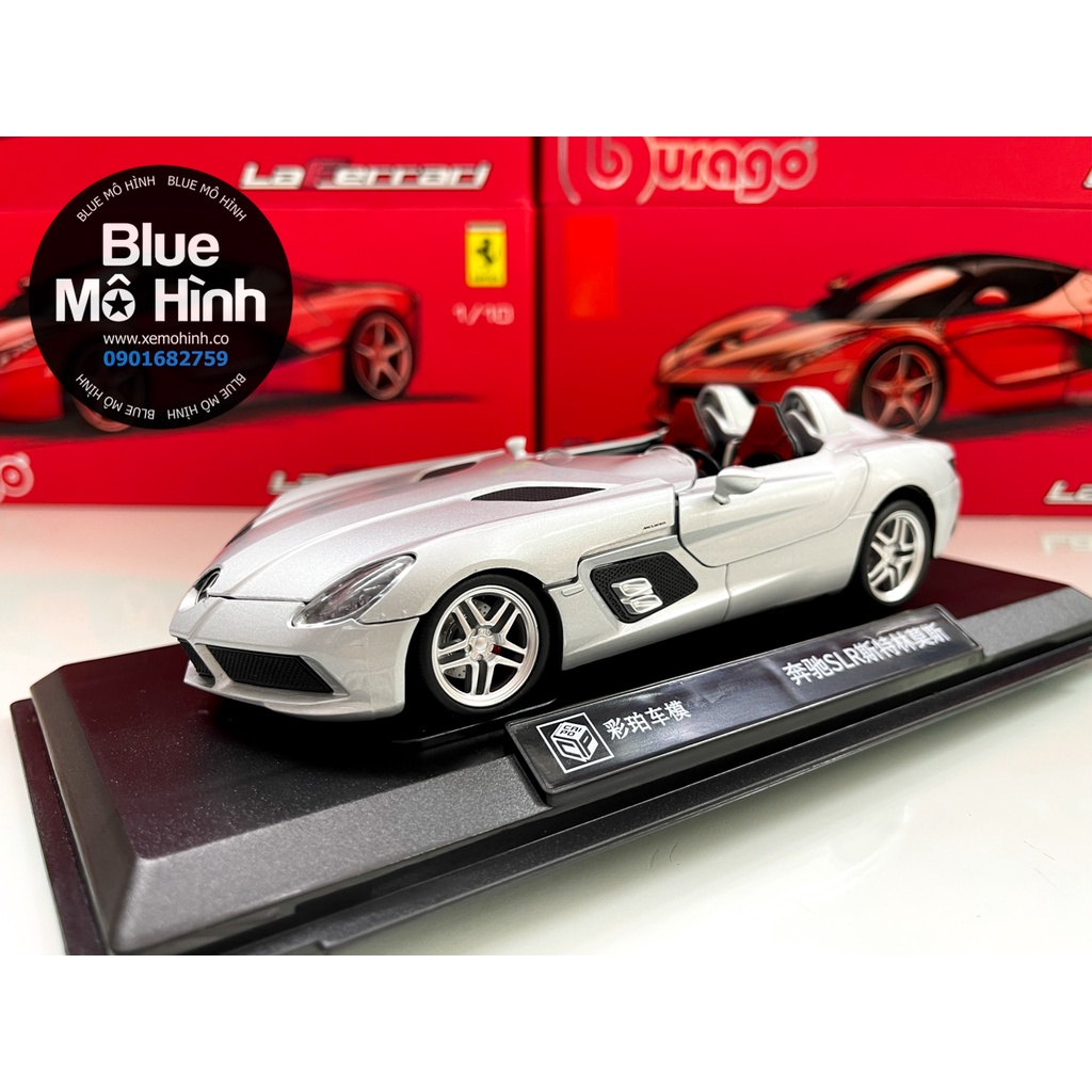 Blue mô hình | Xe mô hình Mercedes McLaren SLR Stirling Moss 1:24