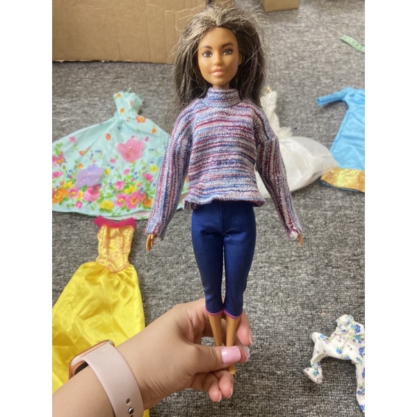 QAA8-ĐẦM CHO BÚP BÊ BARBIE