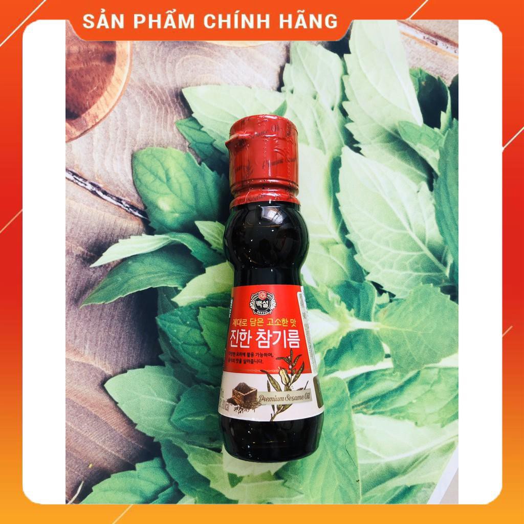 Dầu Mè Hàn Quốc Beksul 110ml Nhập Khẩu