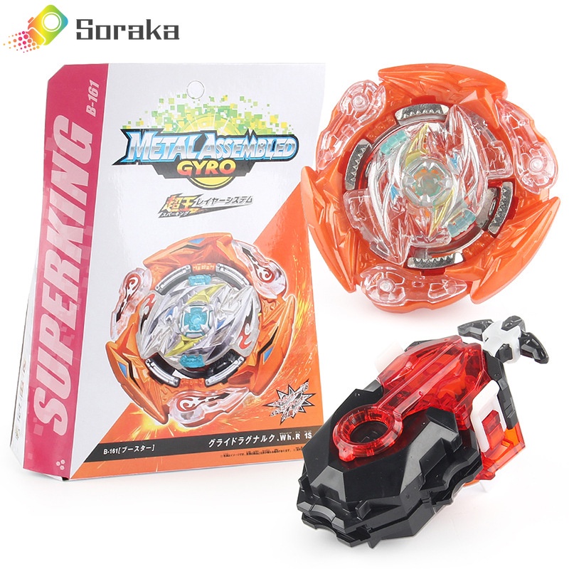 Beyblade Burst Superking Booster - B-161 Glide Ragnaruk.Wh.R 1S Bên trong bệ phóng B184
