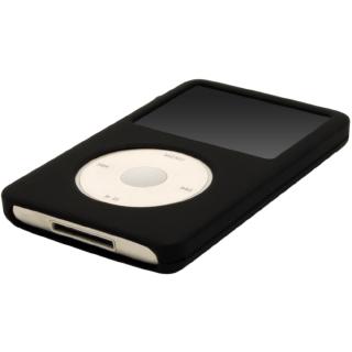 Silicone Case Durable Cover Washable Black Protective Soft Portable For Apple IPod Classic
