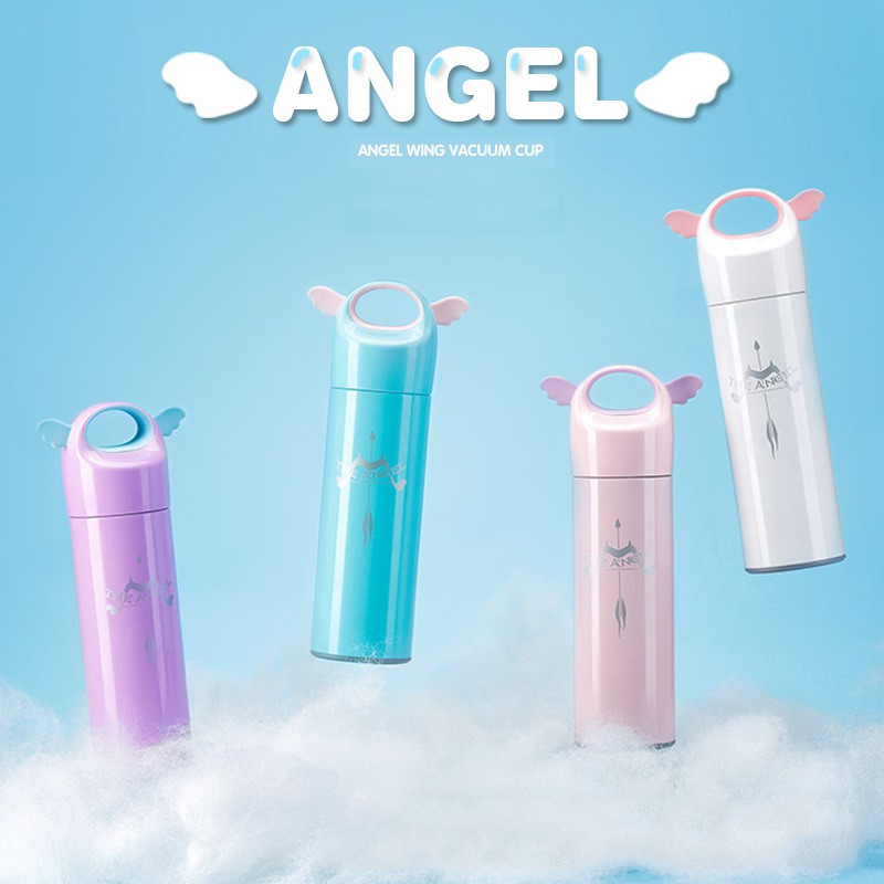 - Bình giữ nhiệt Angel 400ml phong cách Hàn Quốc - tặng cọ vệ sinh bình 15k