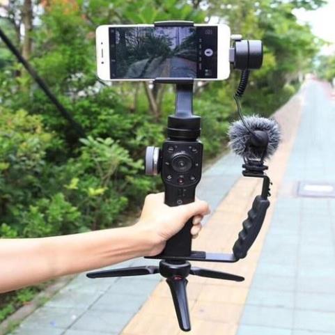 Tay cầm chữ L gắn phụ kiện mở rộng cho gimbal