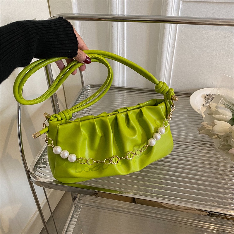 Túi Đeo Vai Đính Ngọc Trai Phong Cách Hàn Quốc Thời Trang Cho Nữ