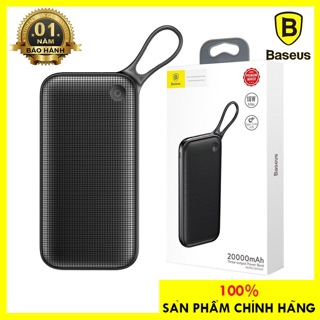 Pin dự phòng sạc nhanh 20,000mah baseus qc3.0