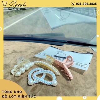 Set 5 Kẹp Tóc Túi Zip Siêu Sang Chảnh