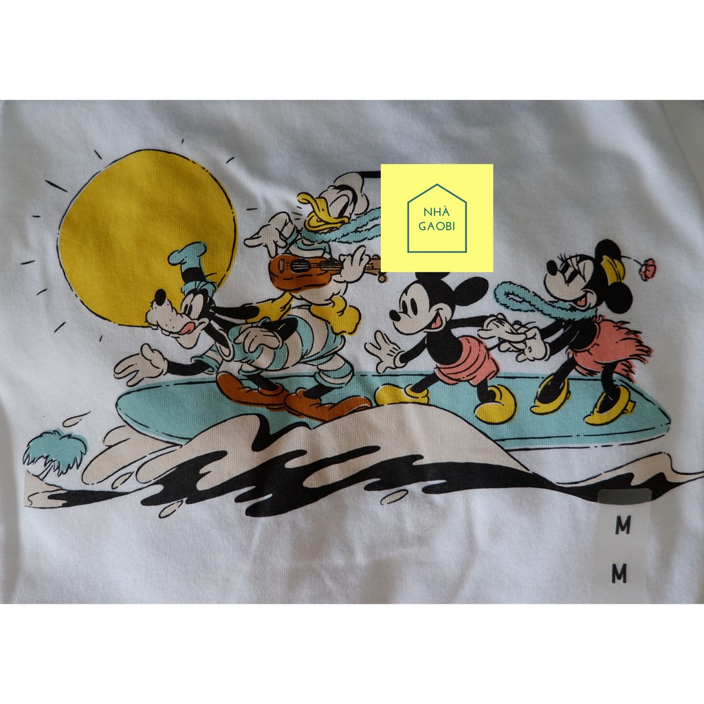 Áo thun Mickey chính hãng UNIQ 100%/ Áo ngắn tay hoạt hình/ Áo Manga nam nữ/ Áo phông Unisex - Áo unisex UNI.Q.LO 100%