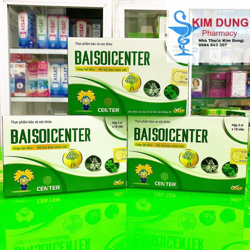 BÀI SỎI CENTER (Hỗ trợ điều trị sỏi thận, sỏi mật....)