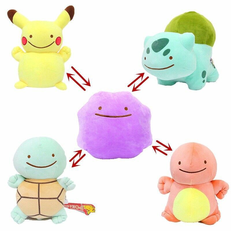 Thú Nhồi Bông Hình Bóng Đèn Pokemon 4-8 "