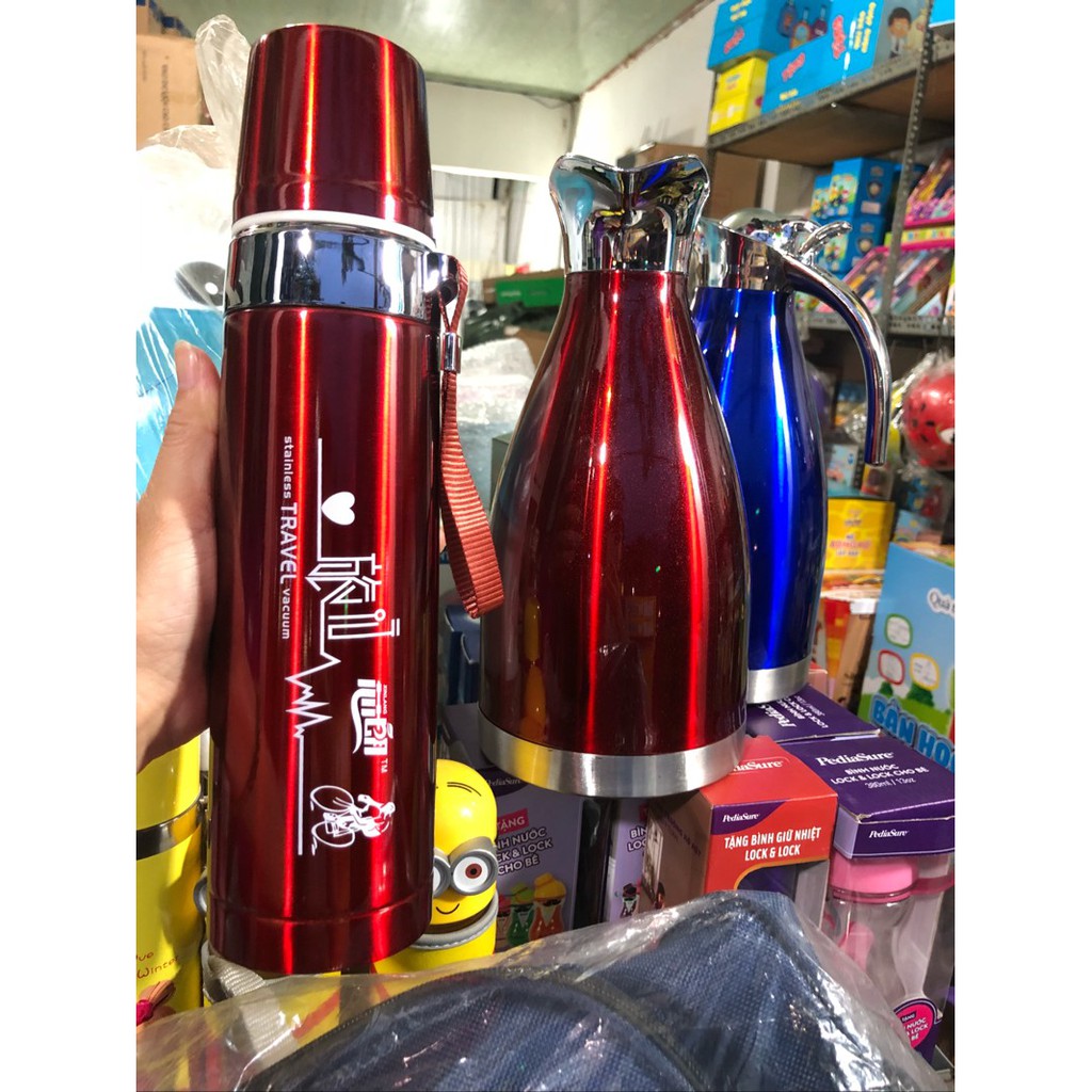 Bình giữ nhiệt inox cao cấp Outside 800ml mới 2019