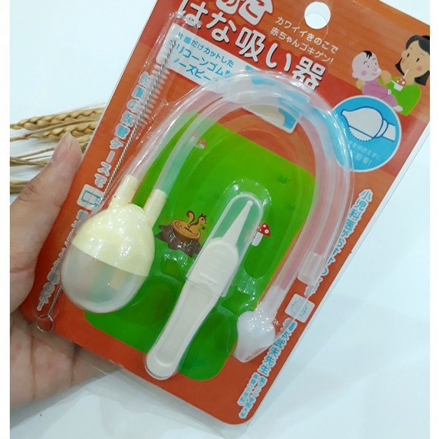 Dụng cụ hút mũi cho bé kèm gắp rỉ