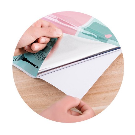 Giấy Dán Tường Bếp Cách Nhiệt, Chống Dầu Mỡ Cao Cấp