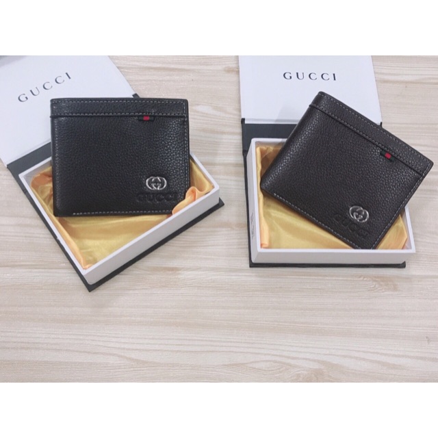 Ví nam da mềm kèm hộp