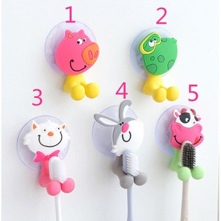 Giá treo bàn chải đánh răng hình động vật dễ thương