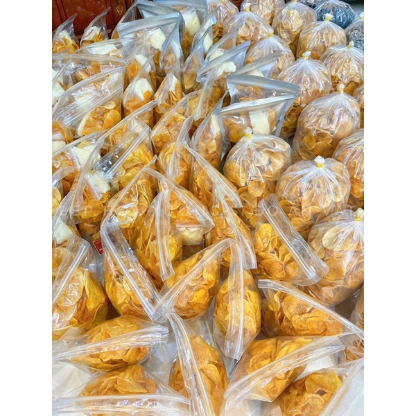 HCM khoai tây sấy- snack khoai Đà Lạt túi zip 200g vị mắm ớt hành