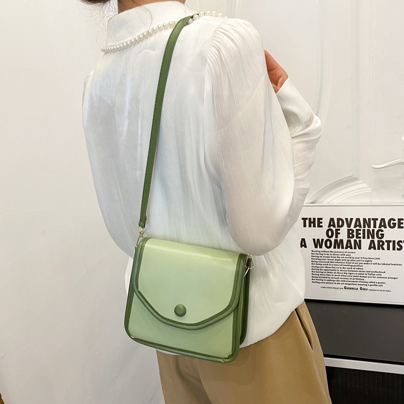 Túi Đeo Chéo Vai Kiểu Vuông Nhỏ Phong Cách retro NB00275