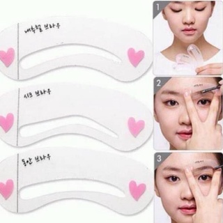 Sét 3 Khuôn kẻ lông mày V1