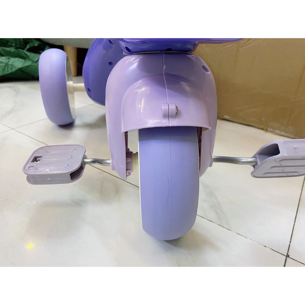 Xe đạp ba bánh 219 cho bé từ 1 tuổi, có đèn và nhạc siêu xinh cho bé (kèm ảnh thật)