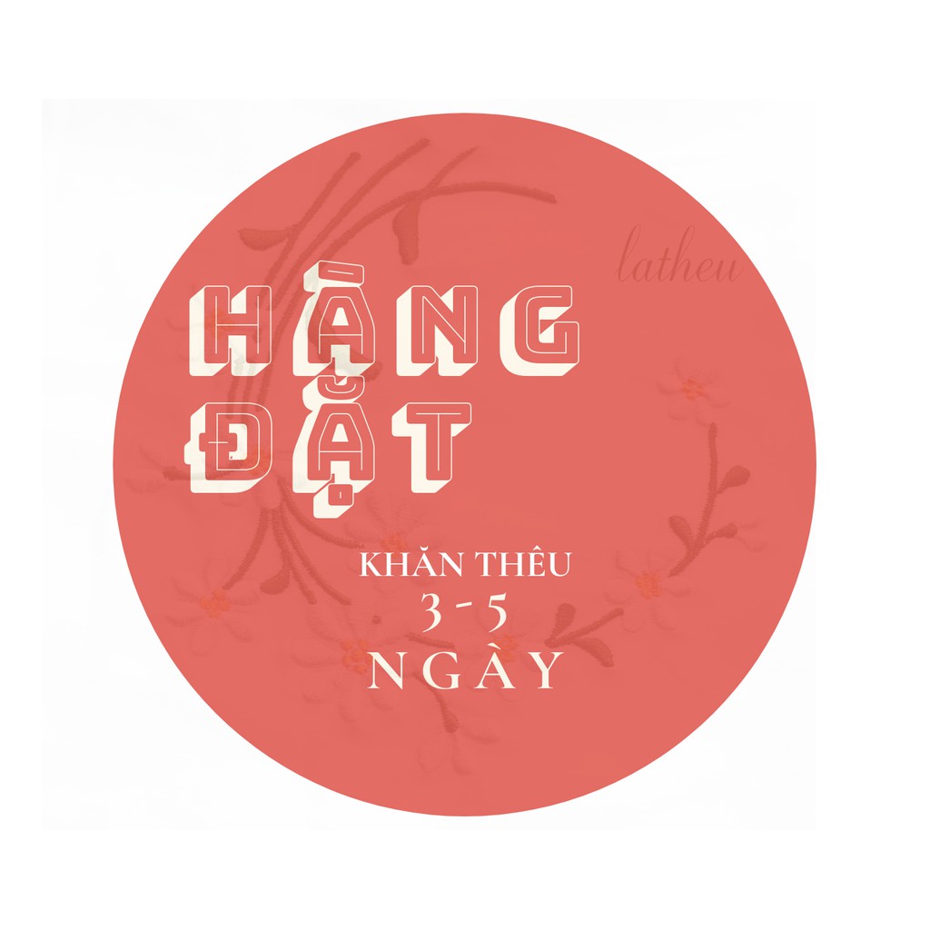 KHĂN THÊU ĐẶT THEO YÊU CẦU - VIỀN KHĂN THẲNG