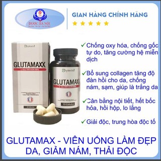 Glutamax - Viên Uống Làm Trắng Da, Giảm Nám, Thải Độc L- Glutathione 500mg, hộp 30 viên nhập khẩu Pháp