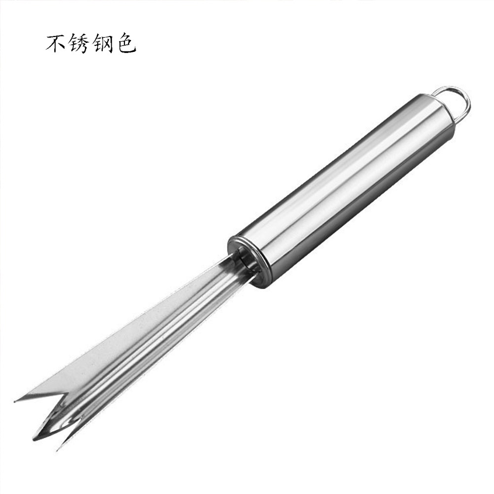 Dụng Cụ Gọt Dứa Hình Chữ V Bằng Thép Không Gỉ Tiện Lợi