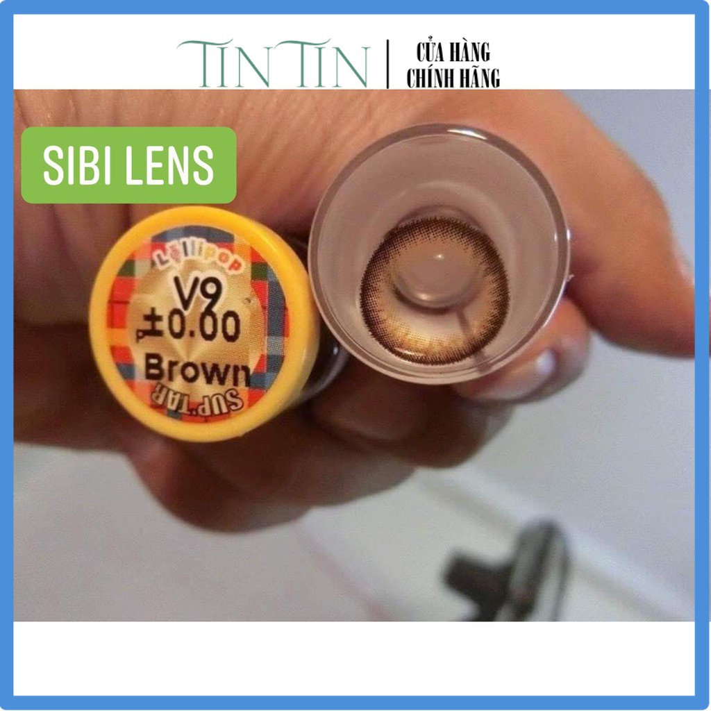 Lens V9 Brown - Lens Chuẩn Thái  - Cam Kết Chính Hãng