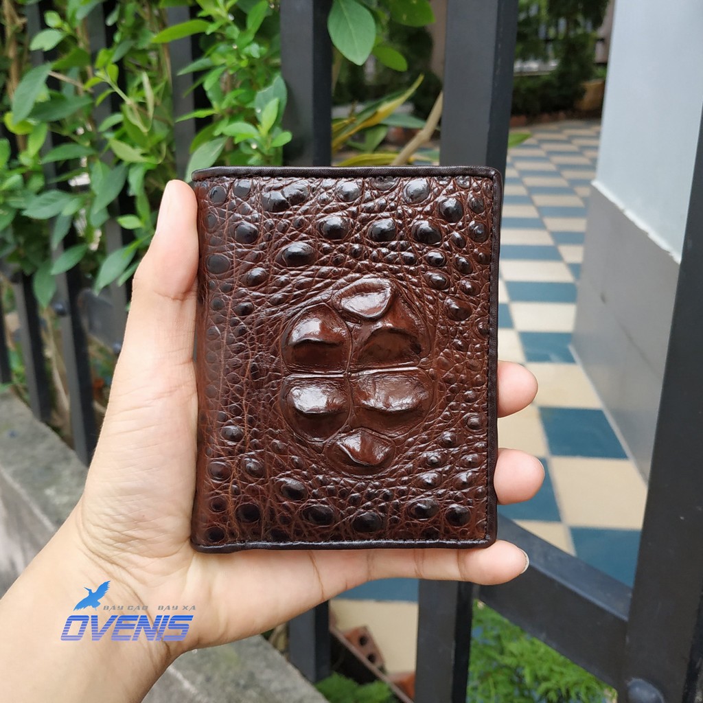 Ví Cá Sấu Dáng Đứng. GÙ CÁ SẤU LỚN RẤT ĐẸP VÀ BỀN!